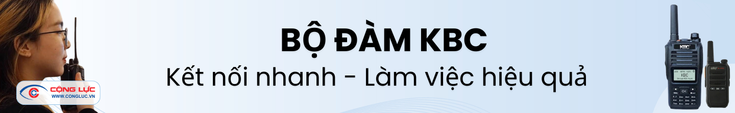 Máy bộ đàm KBC chính hãng giá rẻ